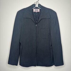 Thalian Vintage Blazer Jacket Gray 6